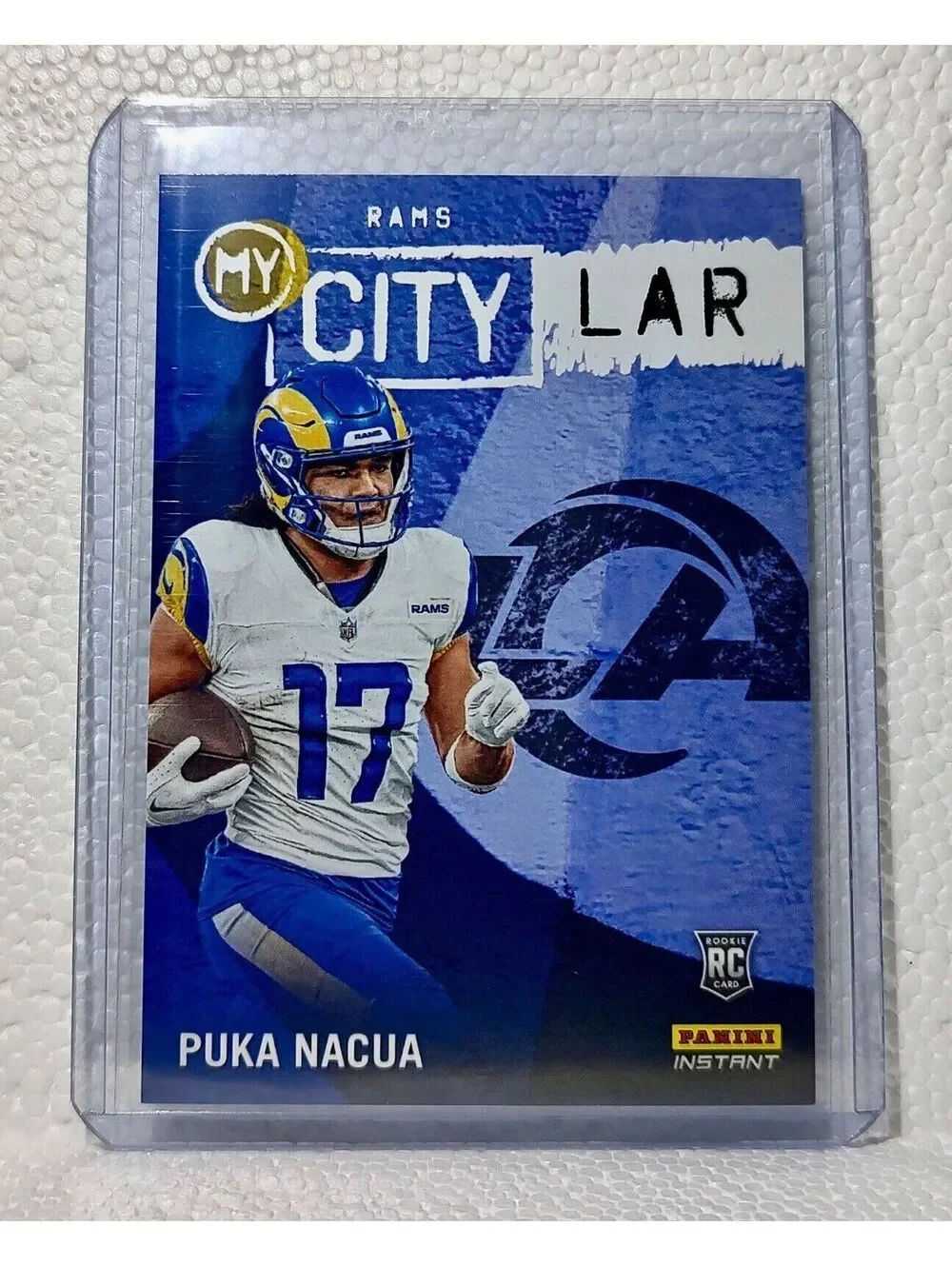 Puka Nacua 2023 Panini NFL #29 My City Football Card Los Angeles Rams 1/344